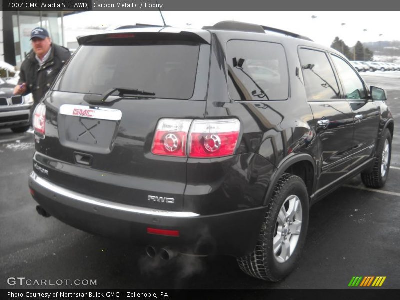 Carbon Metallic / Ebony 2007 GMC Acadia SLE AWD