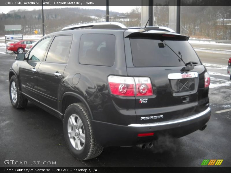 Carbon Metallic / Ebony 2007 GMC Acadia SLE AWD