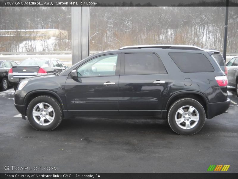 Carbon Metallic / Ebony 2007 GMC Acadia SLE AWD