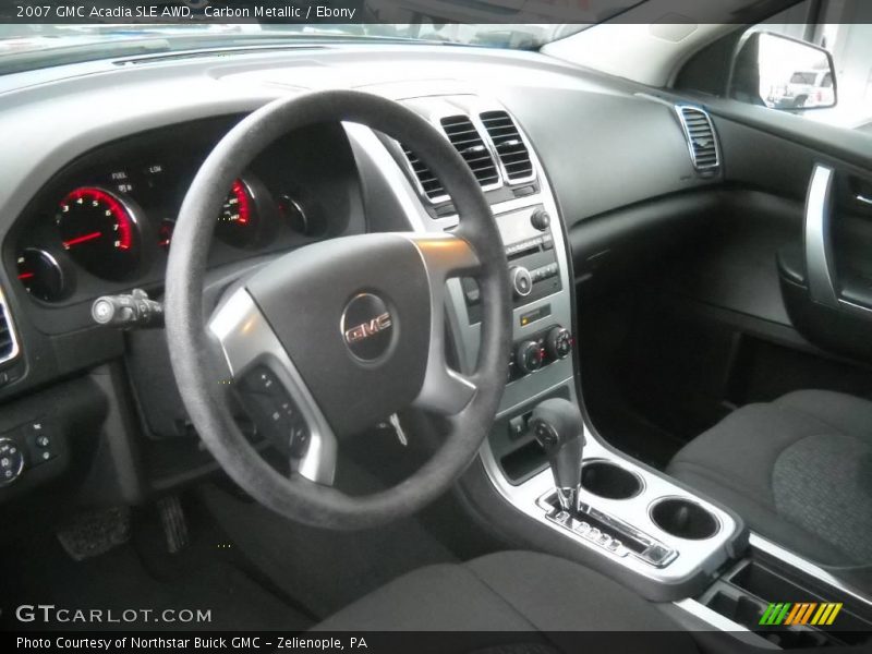 Carbon Metallic / Ebony 2007 GMC Acadia SLE AWD