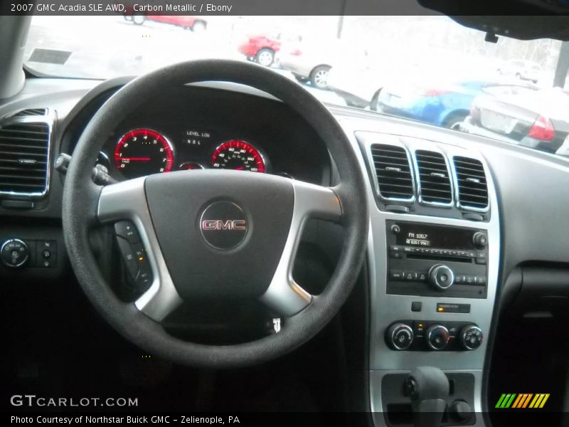 Carbon Metallic / Ebony 2007 GMC Acadia SLE AWD