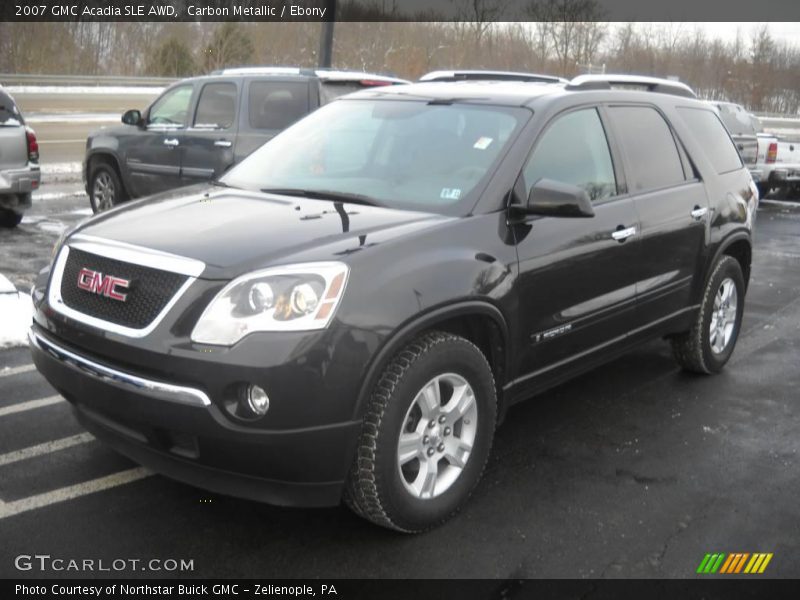Carbon Metallic / Ebony 2007 GMC Acadia SLE AWD