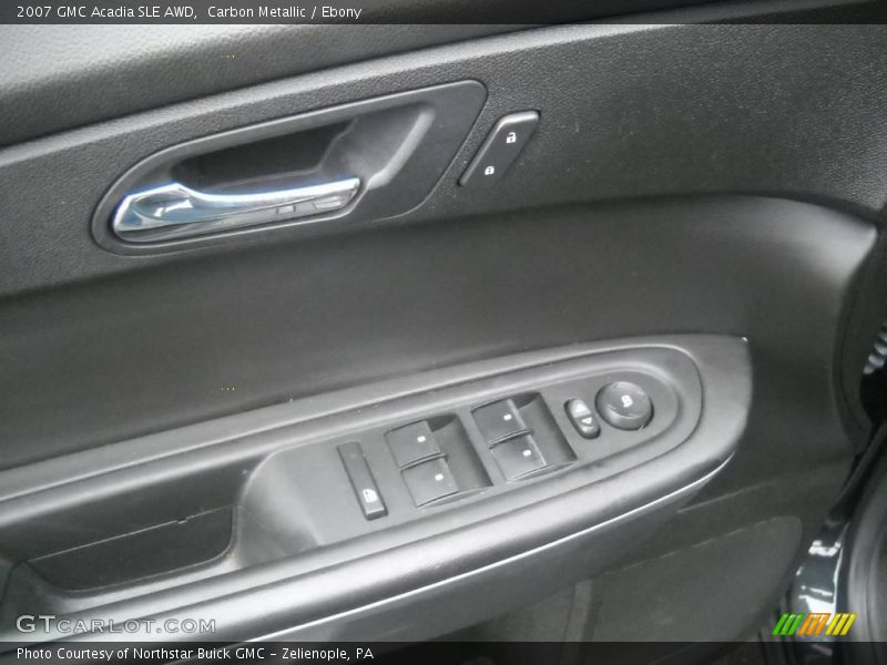 Carbon Metallic / Ebony 2007 GMC Acadia SLE AWD