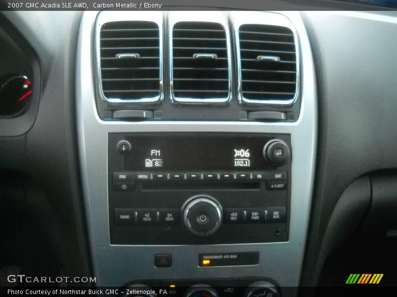 Carbon Metallic / Ebony 2007 GMC Acadia SLE AWD