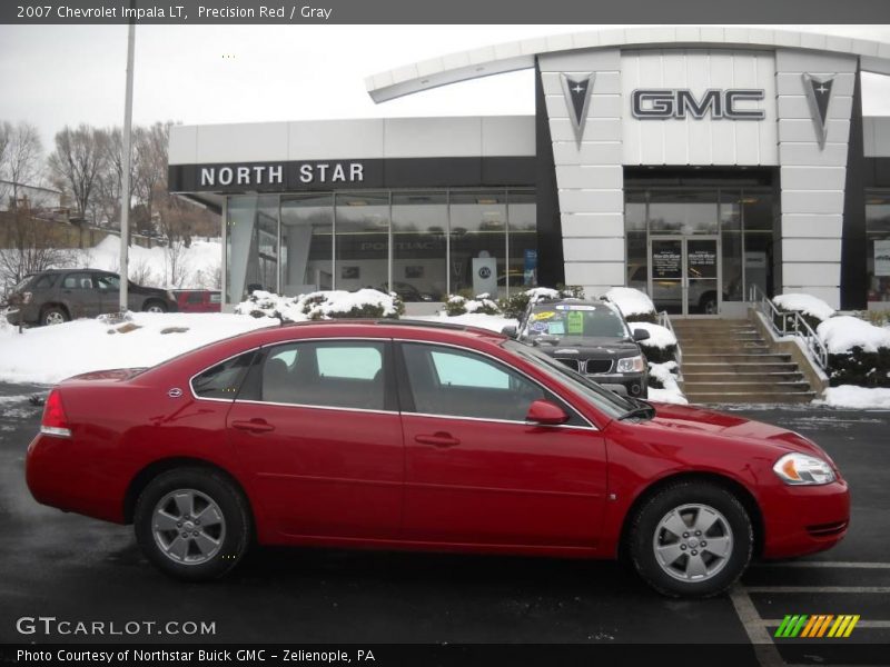 Precision Red / Gray 2007 Chevrolet Impala LT