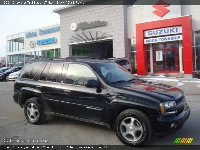Black / Dark Pewter 2004 Chevrolet TrailBlazer LT 4x4