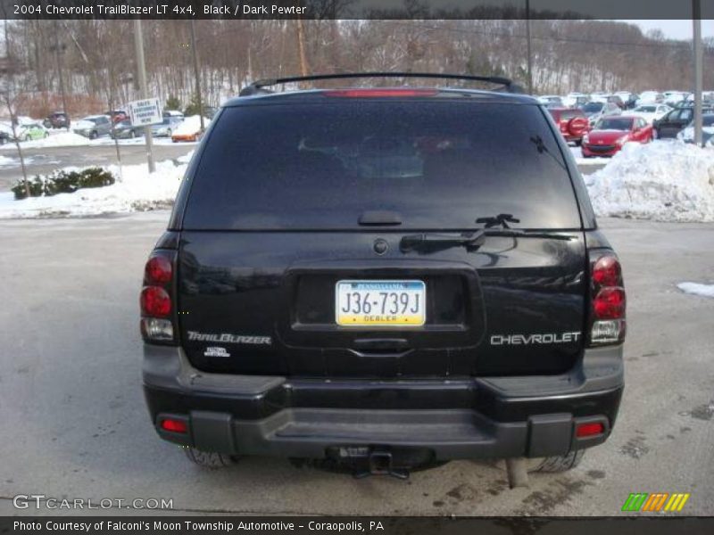 Black / Dark Pewter 2004 Chevrolet TrailBlazer LT 4x4