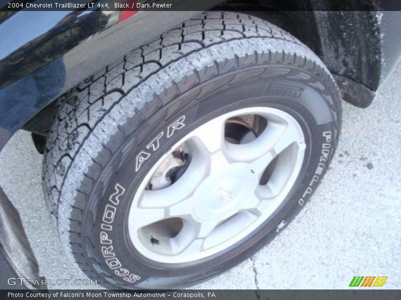 Black / Dark Pewter 2004 Chevrolet TrailBlazer LT 4x4