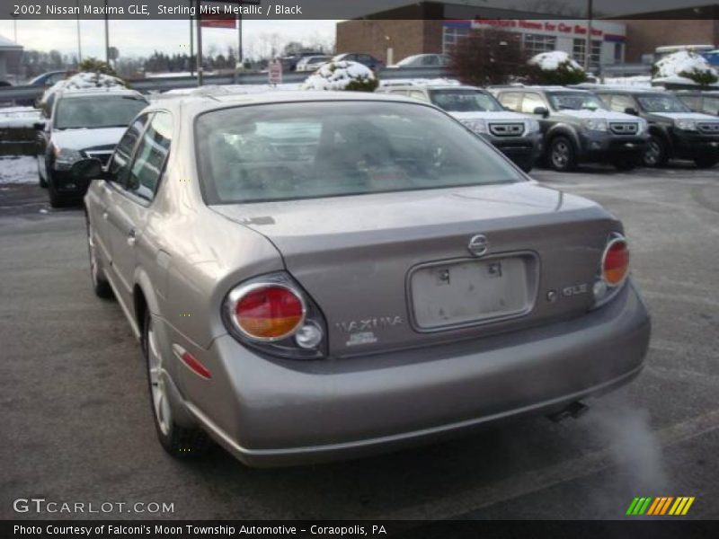 Sterling Mist Metallic / Black 2002 Nissan Maxima GLE