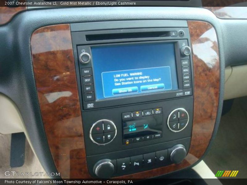Gold Mist Metallic / Ebony/Light Cashmere 2007 Chevrolet Avalanche LS