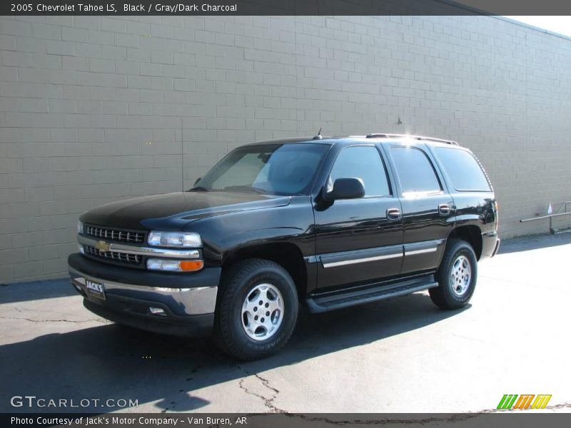 Black / Gray/Dark Charcoal 2005 Chevrolet Tahoe LS
