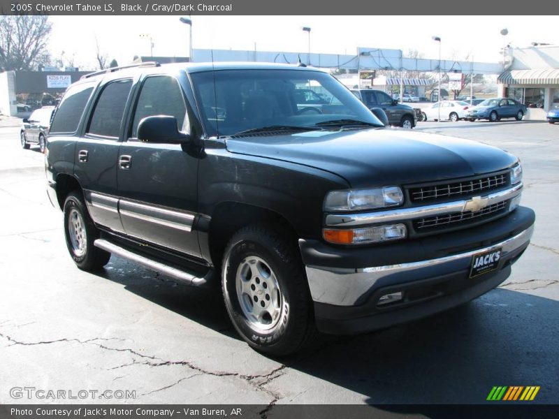 Black / Gray/Dark Charcoal 2005 Chevrolet Tahoe LS