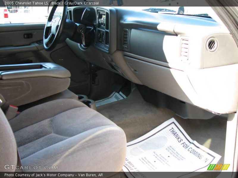 Black / Gray/Dark Charcoal 2005 Chevrolet Tahoe LS