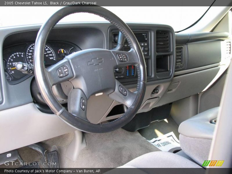 Black / Gray/Dark Charcoal 2005 Chevrolet Tahoe LS