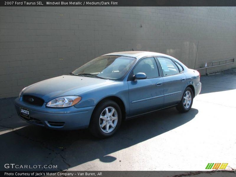 Windveil Blue Metallic / Medium/Dark Flint 2007 Ford Taurus SEL