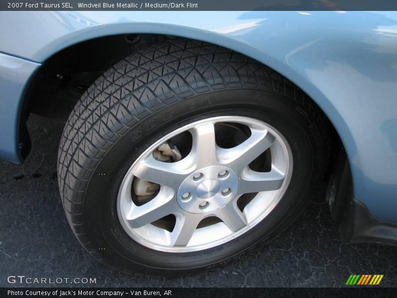 Windveil Blue Metallic / Medium/Dark Flint 2007 Ford Taurus SEL