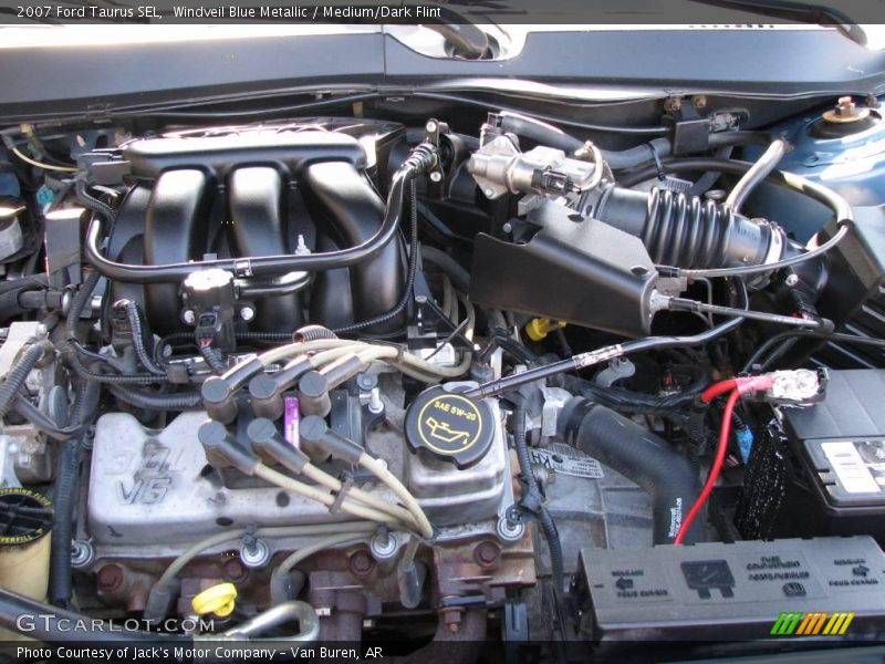 Windveil Blue Metallic / Medium/Dark Flint 2007 Ford Taurus SEL
