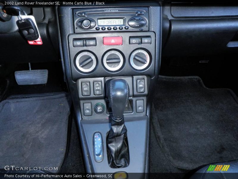 Monte Carlo Blue / Black 2002 Land Rover Freelander SE