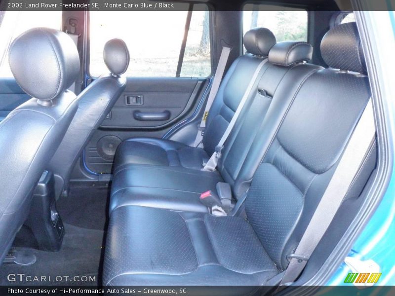 Monte Carlo Blue / Black 2002 Land Rover Freelander SE