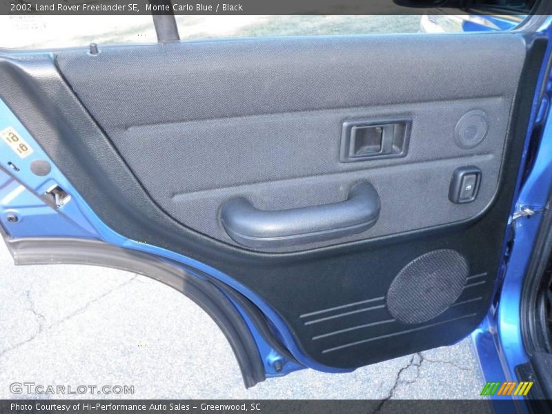 Monte Carlo Blue / Black 2002 Land Rover Freelander SE