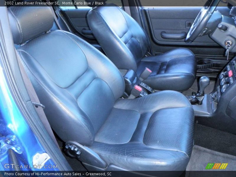 Monte Carlo Blue / Black 2002 Land Rover Freelander SE
