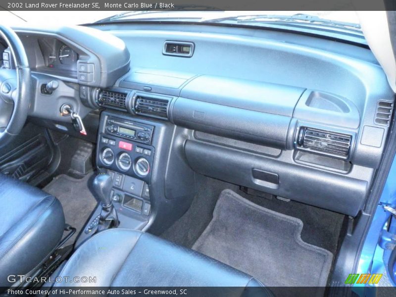 Monte Carlo Blue / Black 2002 Land Rover Freelander SE
