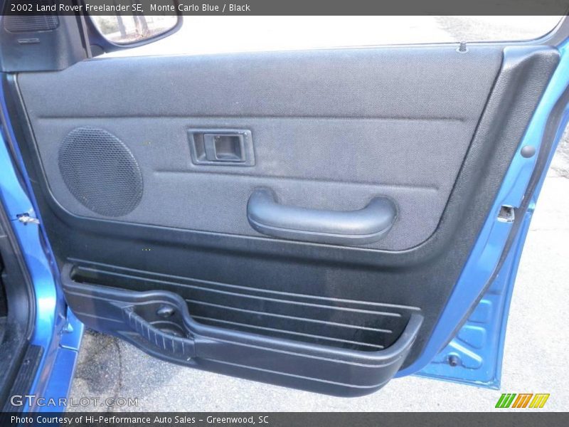 Monte Carlo Blue / Black 2002 Land Rover Freelander SE