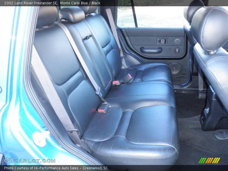 Monte Carlo Blue / Black 2002 Land Rover Freelander SE