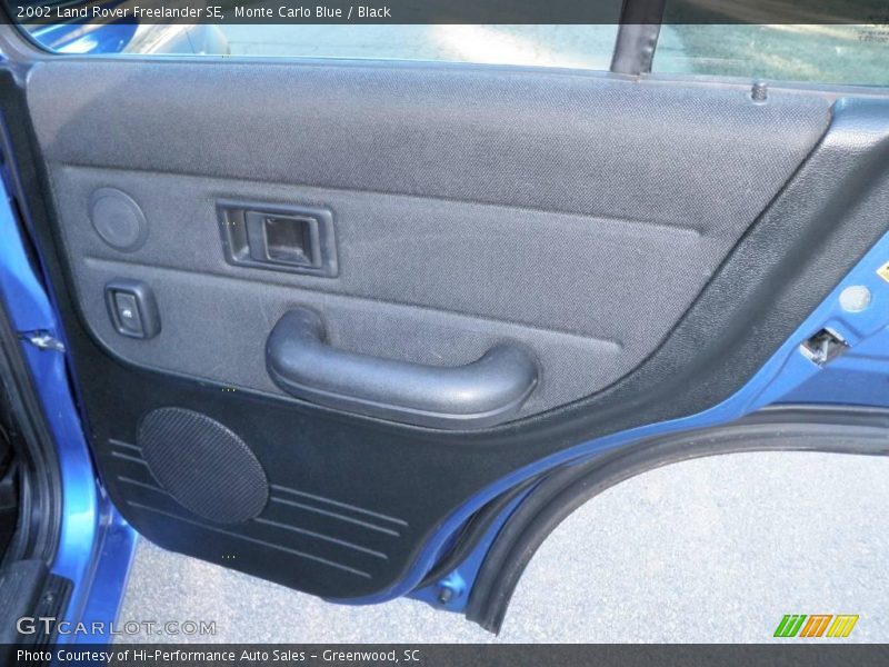 Monte Carlo Blue / Black 2002 Land Rover Freelander SE