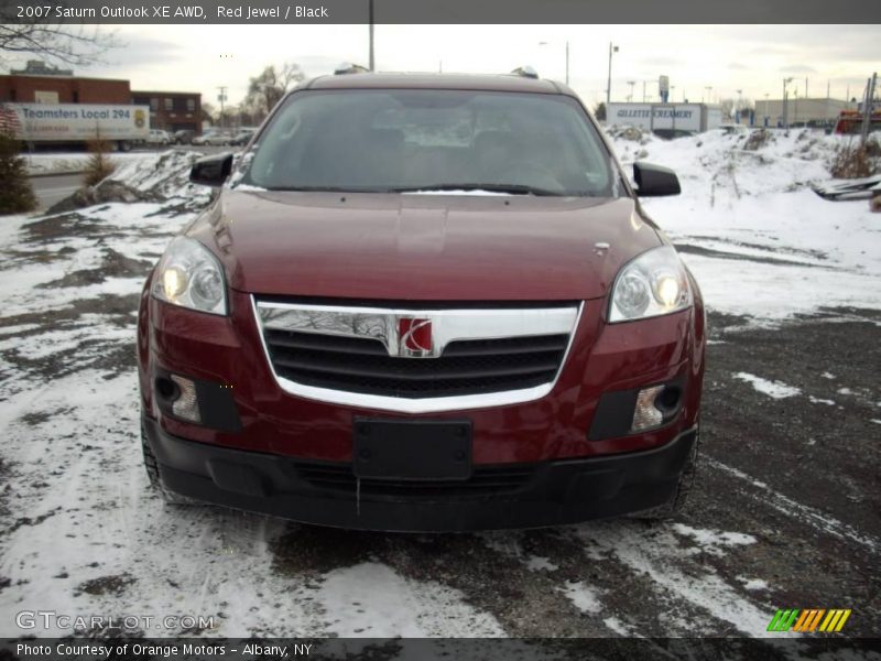 Red Jewel / Black 2007 Saturn Outlook XE AWD