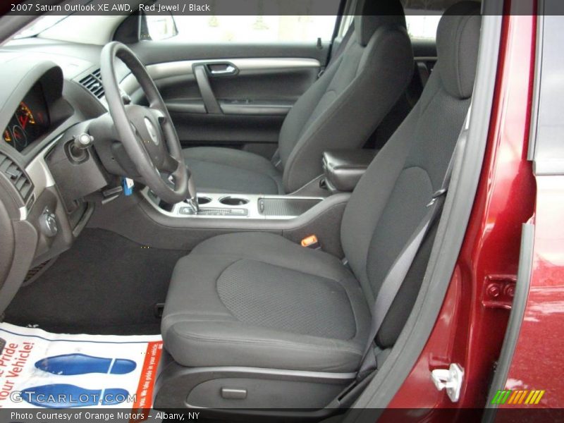 Red Jewel / Black 2007 Saturn Outlook XE AWD