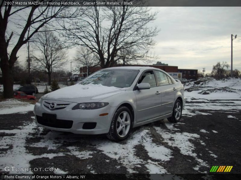 Glacier Silver Metallic / Black 2007 Mazda MAZDA6 i Touring Hatchback