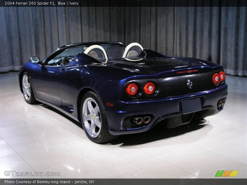 Blue / Ivory 2004 Ferrari 360 Spider F1