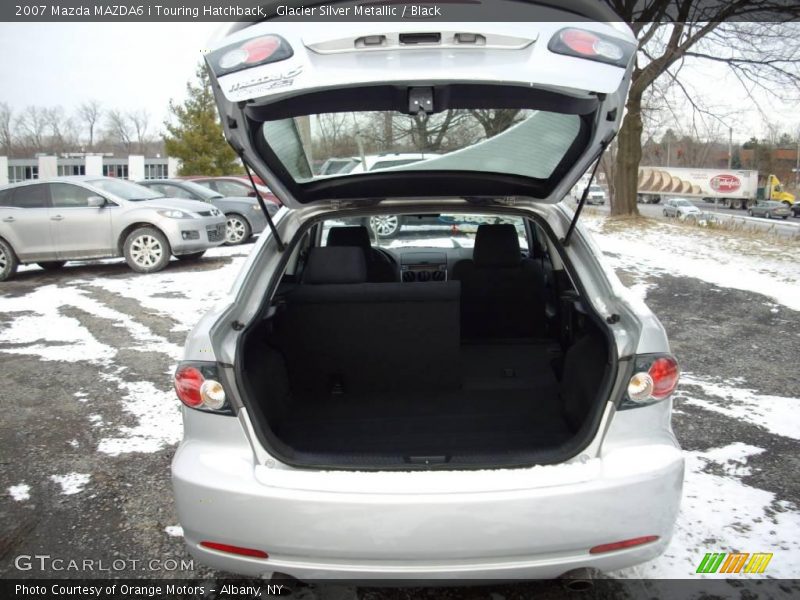 Glacier Silver Metallic / Black 2007 Mazda MAZDA6 i Touring Hatchback