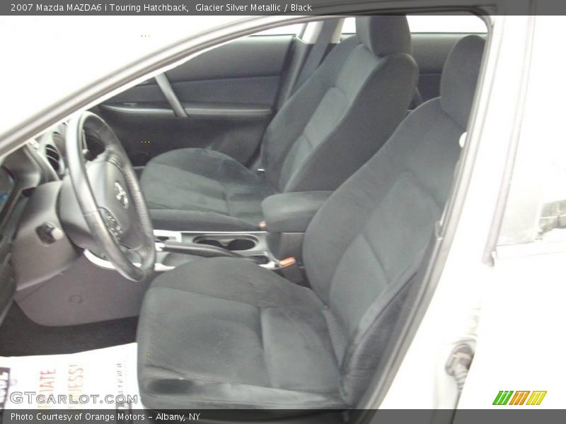 Glacier Silver Metallic / Black 2007 Mazda MAZDA6 i Touring Hatchback