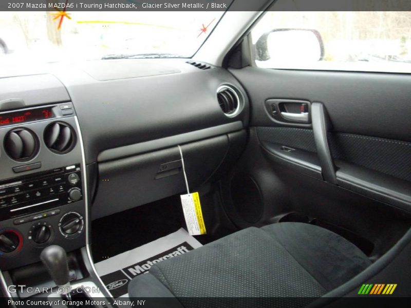 Glacier Silver Metallic / Black 2007 Mazda MAZDA6 i Touring Hatchback