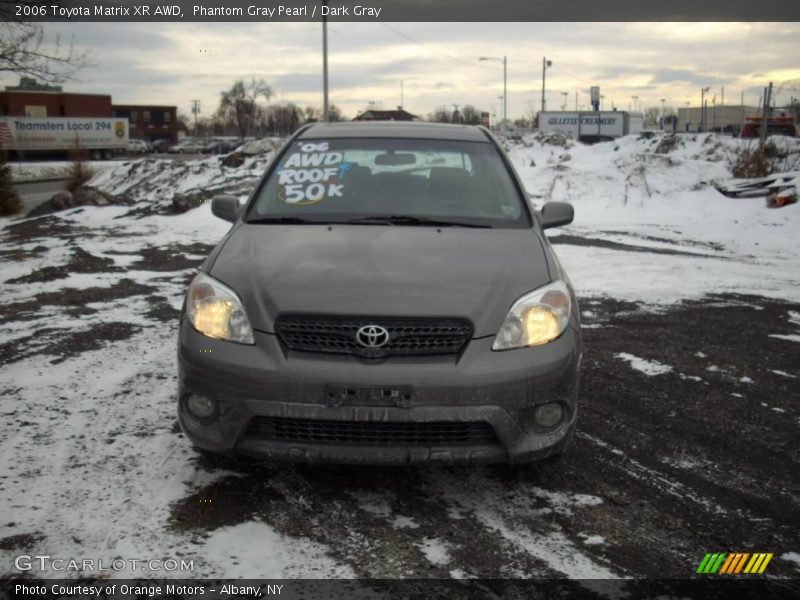 Phantom Gray Pearl / Dark Gray 2006 Toyota Matrix XR AWD