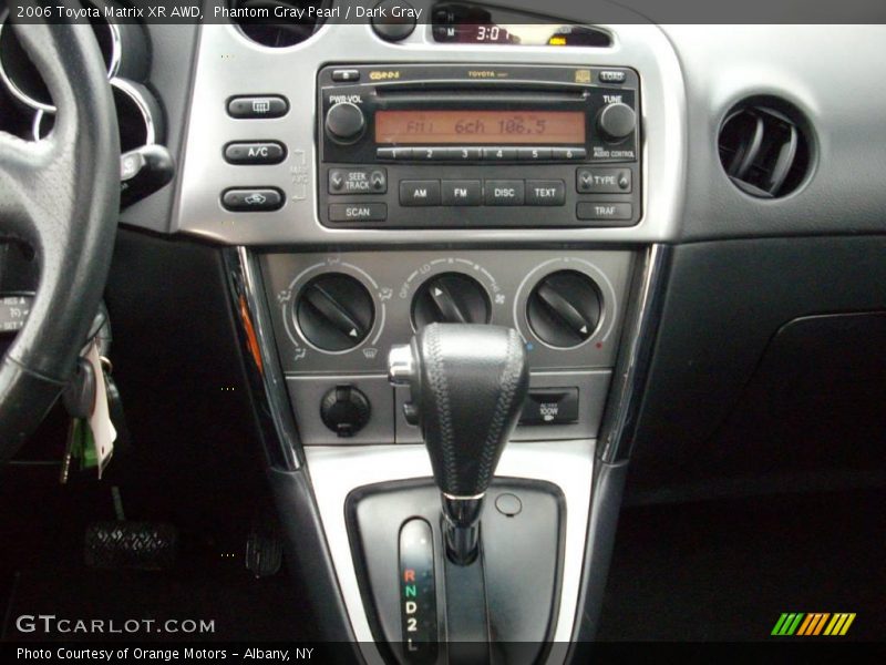 Phantom Gray Pearl / Dark Gray 2006 Toyota Matrix XR AWD