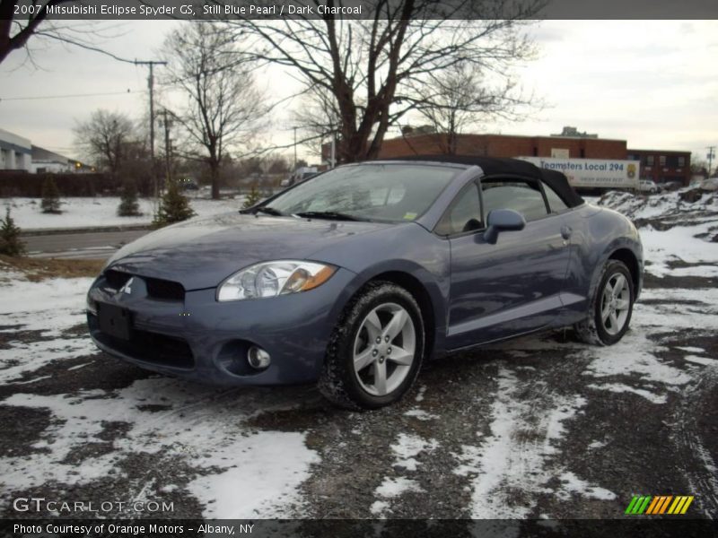 Still Blue Pearl / Dark Charcoal 2007 Mitsubishi Eclipse Spyder GS