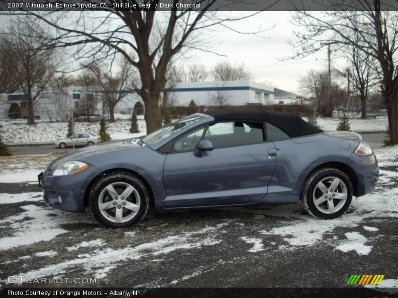 Still Blue Pearl / Dark Charcoal 2007 Mitsubishi Eclipse Spyder GS