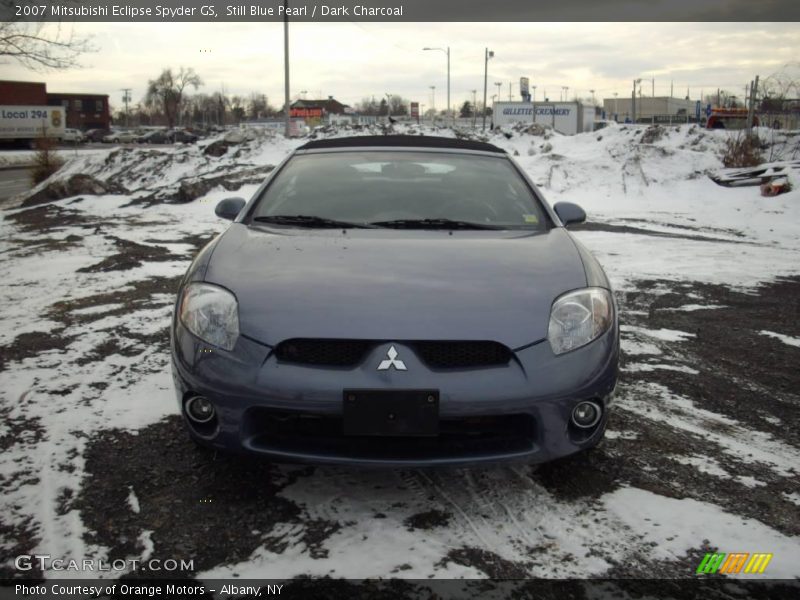 Still Blue Pearl / Dark Charcoal 2007 Mitsubishi Eclipse Spyder GS