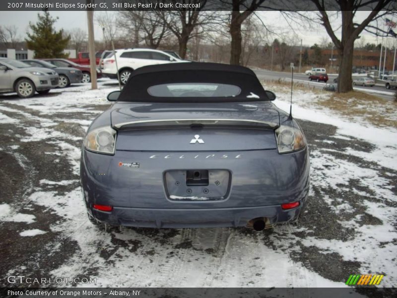 Still Blue Pearl / Dark Charcoal 2007 Mitsubishi Eclipse Spyder GS