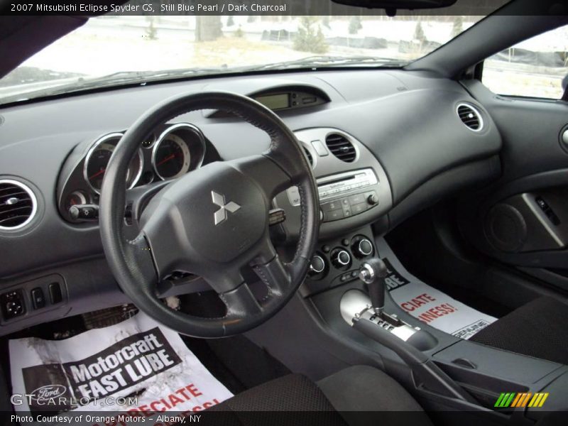 Still Blue Pearl / Dark Charcoal 2007 Mitsubishi Eclipse Spyder GS