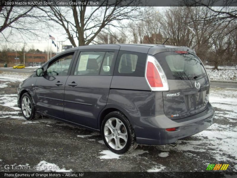 Galaxy Gray Mica / Black 2009 Mazda MAZDA5 Sport