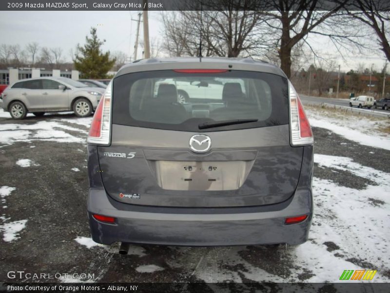 Galaxy Gray Mica / Black 2009 Mazda MAZDA5 Sport