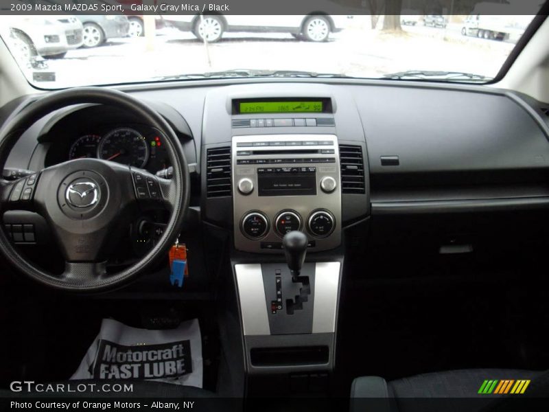 Galaxy Gray Mica / Black 2009 Mazda MAZDA5 Sport