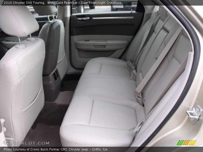 White Gold Pearlcoat / Dark Khaki/Light Graystone 2010 Chrysler 300 Touring