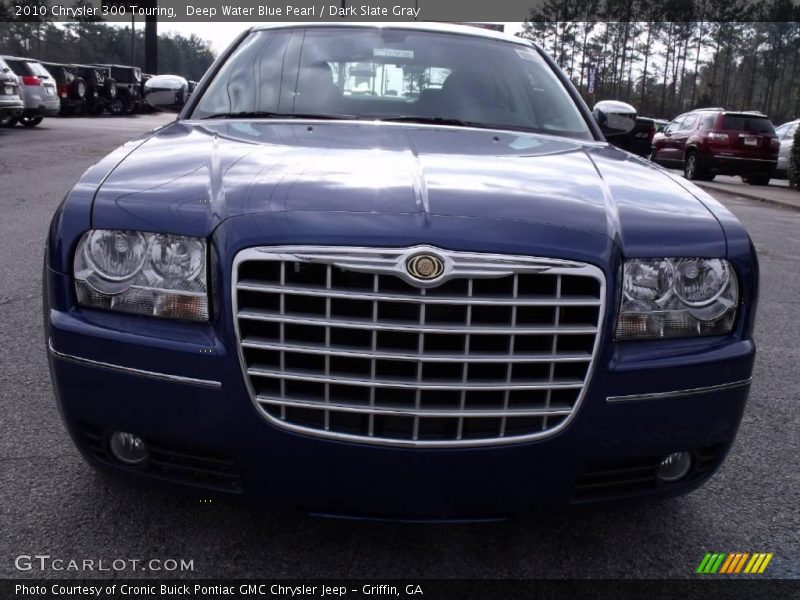 Deep Water Blue Pearl / Dark Slate Gray 2010 Chrysler 300 Touring