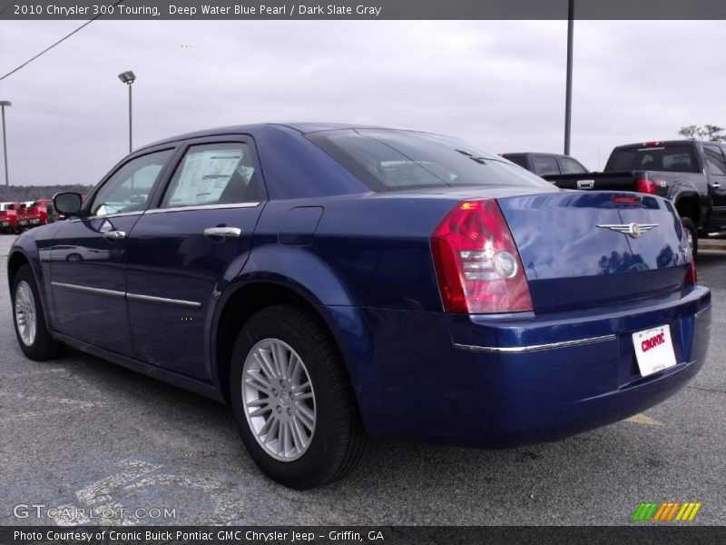 Deep Water Blue Pearl / Dark Slate Gray 2010 Chrysler 300 Touring