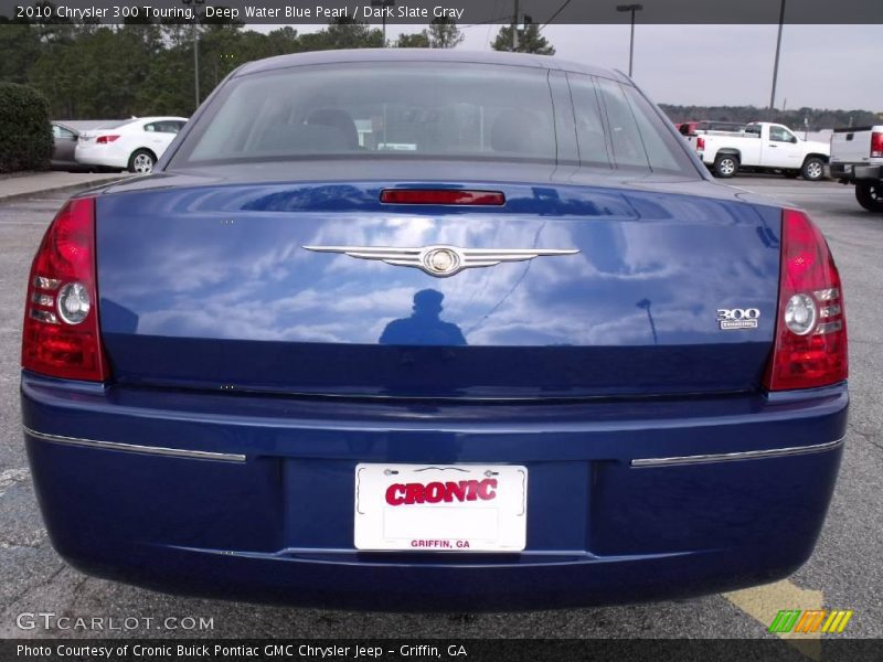 Deep Water Blue Pearl / Dark Slate Gray 2010 Chrysler 300 Touring